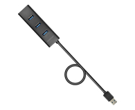 Axagon HUE-S2BL, 4x USB 5Gbps CHARGING hub, micro USB, USB-A 120cm - 1353429 - zdjęcie 2